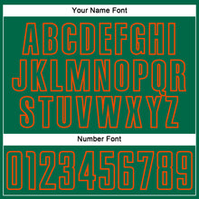 Charger l'image dans la galerie, Custom Kelly Green Orange Splash Sublimation Soccer Uniform Jersey