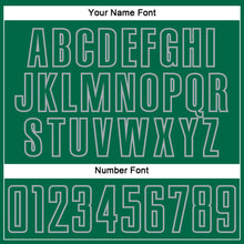 Charger l'image dans la galerie, Custom Kelly Green Gray Splash Sublimation Soccer Uniform Jersey