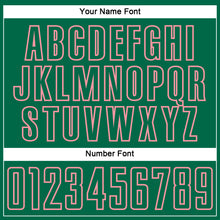 Charger l'image dans la galerie, Custom Kelly Green Medium Pink Splash Sublimation Soccer Uniform Jersey