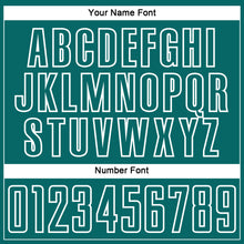 Load image into Gallery viewer, Custom Teal White Splash Sublimation Soccer Uniform Jersey