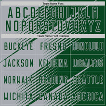 Charger l'image dans la galerie, Custom Green Gray Line Sublimation Soccer Uniform Jersey