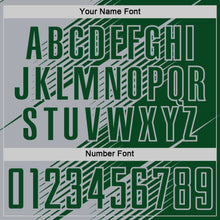 Charger l'image dans la galerie, Custom Green Gray Line Sublimation Soccer Uniform Jersey