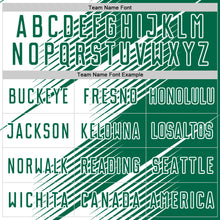 Charger l'image dans la galerie, Custom Kelly Green White Line Sublimation Soccer Uniform Jersey