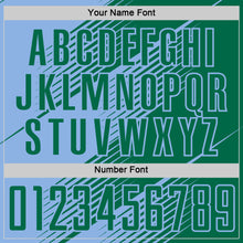 Charger l'image dans la galerie, Custom Kelly Green Light Blue Line Sublimation Soccer Uniform Jersey