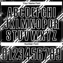 Charger l'image dans la galerie, Custom Black White Abstract Fragment Art Splash Sublimation Soccer Uniform Jersey