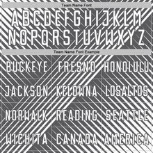 Load image into Gallery viewer, Custom White Steel Gray Line Sublimation Soccer Uniform Jersey