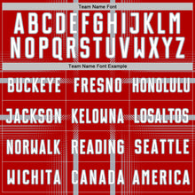 Load image into Gallery viewer, Custom Red White-Gray Lines Sublimation Soccer Uniform Jersey