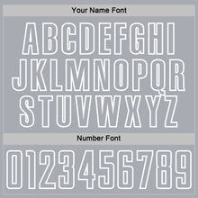 Load image into Gallery viewer, Custom Red Gray-White Geometric Shape Sublimation Soccer Uniform Jersey