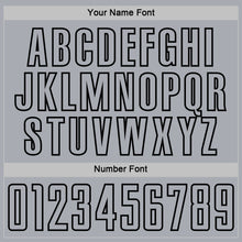 Загрузить изображение в средство просмотра галереи, Custom Purple Gray White-Black Geometric Shape Sublimation Soccer Uniform Jersey