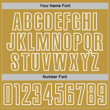 Load image into Gallery viewer, Custom Burgundy Old Gold-White Geometric Shape Sublimation Soccer Uniform Jersey