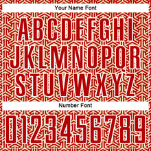 Charger l'image dans la galerie, Custom Red Cream-White Geometric Arrow Sublimation Soccer Uniform Jersey