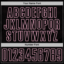 Load image into Gallery viewer, Custom Black Light Pink Geometric Shape Sports Sublimation Soccer Uniform Jersey