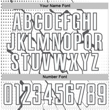 Load image into Gallery viewer, Custom White Steel Gray Lightning Sports Sublimation Soccer Uniform Jersey