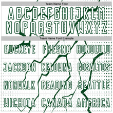 Load image into Gallery viewer, Custom White Green Lightning Sports Sublimation Soccer Uniform Jersey