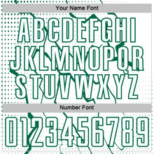 Load image into Gallery viewer, Custom White Kelly Green Lightning Sports Sublimation Soccer Uniform Jersey