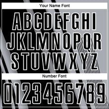 Charger l'image dans la galerie, Custom Gray Black-White Lines Sports Sublimation Soccer Uniform Jersey