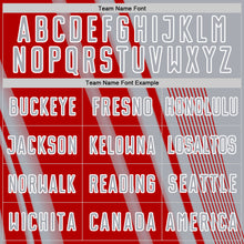 Charger l'image dans la galerie, Custom Gray Red-White Lines Sports Sublimation Soccer Uniform Jersey