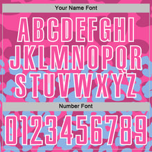 Laden Sie das Bild in den Galerie-Viewer, Custom Light Blue Pink-White Animal Leopard Print Sports Sublimation Soccer Uniform Jersey