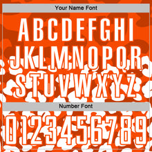 Загрузить изображение в средство просмотра галереи, Custom White Orange Animal Leopard Print Sports Sublimation Soccer Uniform Jersey