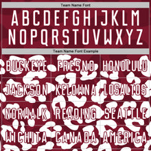 Charger l'image dans la galerie, Custom White Crimson Animal Leopard Print Sports Sublimation Soccer Uniform Jersey