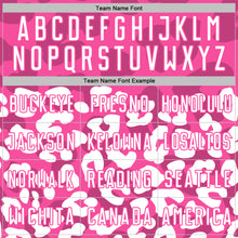 Charger l'image dans la galerie, Custom White Pink Animal Leopard Print Sports Sublimation Soccer Uniform Jersey