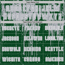 Load image into Gallery viewer, Custom Green Gray-White Dripping Splatte Pattern Sports Sublimation Soccer Uniform Jersey