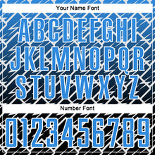 Load image into Gallery viewer, Custom Powder Blue Black-White Lightning Sports Sublimation Soccer Uniform Jersey