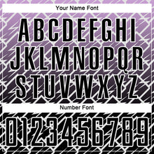 Load image into Gallery viewer, Custom Light Purple Black-White Lightning Sports Sublimation Soccer Uniform Jersey