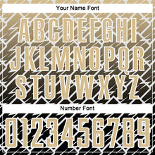 Laden Sie das Bild in den Galerie-Viewer, Custom Vegas Gold Black-White Lightning Sports Sublimation Soccer Uniform Jersey