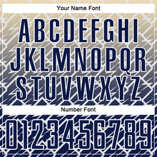 Load image into Gallery viewer, Custom Cream Navy-White Lightning Sports Sublimation Soccer Uniform Jersey