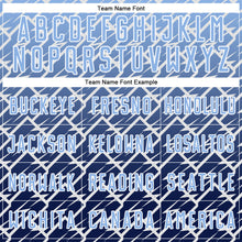 Laden Sie das Bild in den Galerie-Viewer, Custom Light Blue Navy-White Lightning Sports Sublimation Soccer Uniform Jersey