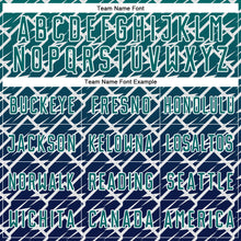 Load image into Gallery viewer, Custom Teal Navy-White Lightning Sports Sublimation Soccer Uniform Jersey