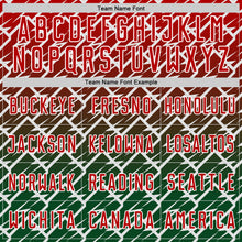 Load image into Gallery viewer, Custom Red Green-White Lightning Sports Sublimation Soccer Uniform Jersey