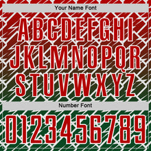 Load image into Gallery viewer, Custom Red Green-White Lightning Sports Sublimation Soccer Uniform Jersey