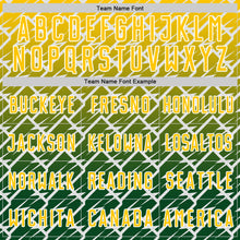 Загрузить изображение в средство просмотра галереи, Custom Yellow Green-White Lightning Sports Sublimation Soccer Uniform Jersey