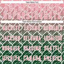Load image into Gallery viewer, Custom Medium Pink Green-White Lightning Sports Sublimation Soccer Uniform Jersey
