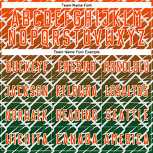 Загрузить изображение в средство просмотра галереи, Custom Orange Green-White Lightning Sports Sublimation Soccer Uniform Jersey