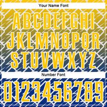 Загрузить изображение в средство просмотра галереи, Custom Yellow Royal-White Lightning Sports Sublimation Soccer Uniform Jersey