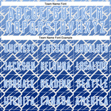 Load image into Gallery viewer, Custom Light Blue Royal-White Lightning Sports Sublimation Soccer Uniform Jersey