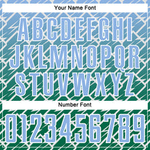 Загрузить изображение в средство просмотра галереи, Custom Light Blue Kelly Green-White Lightning Sports Sublimation Soccer Uniform Jersey