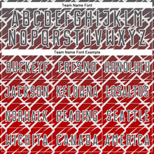 Load image into Gallery viewer, Custom Steel Gray Red-White Lightning Sports Sublimation Soccer Uniform Jersey