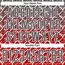 Load image into Gallery viewer, Custom Steel Gray Red-White Lightning Sports Sublimation Soccer Uniform Jersey