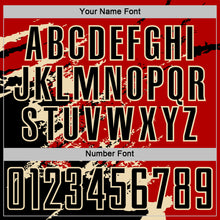 Charger l'image dans la galerie, Custom Red Black-Cream Abstract Fragment Art Splash Sports Sublimation Soccer Uniform Jersey