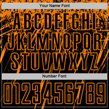 Charger l'image dans la galerie, Custom Black Bay Orange Splash Sports Sublimation Soccer Uniform Jersey