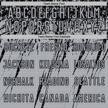 Charger l'image dans la galerie, Custom Gray Black Splash Sports Sublimation Soccer Uniform Jersey