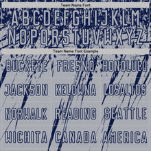 Charger l'image dans la galerie, Custom Gray Navy Splash Sports Sublimation Soccer Uniform Jersey