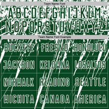 Charger l'image dans la galerie, Custom Green White Splash Sports Sublimation Soccer Uniform Jersey