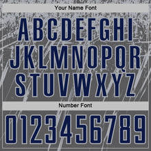 Load image into Gallery viewer, Custom Steel Gray Navy-Gray Splash Sports Sublimation Soccer Uniform Jersey