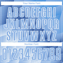 Load image into Gallery viewer, Custom Light Blue Royal-White Argentina Round Sports Sublimation Soccer Uniform Jersey