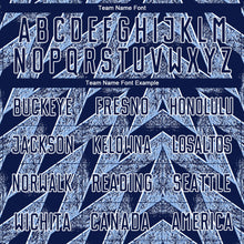 Load image into Gallery viewer, Custom Navy Light Blue-White Argentina Stripes Sports Sublimation Soccer Uniform Jersey